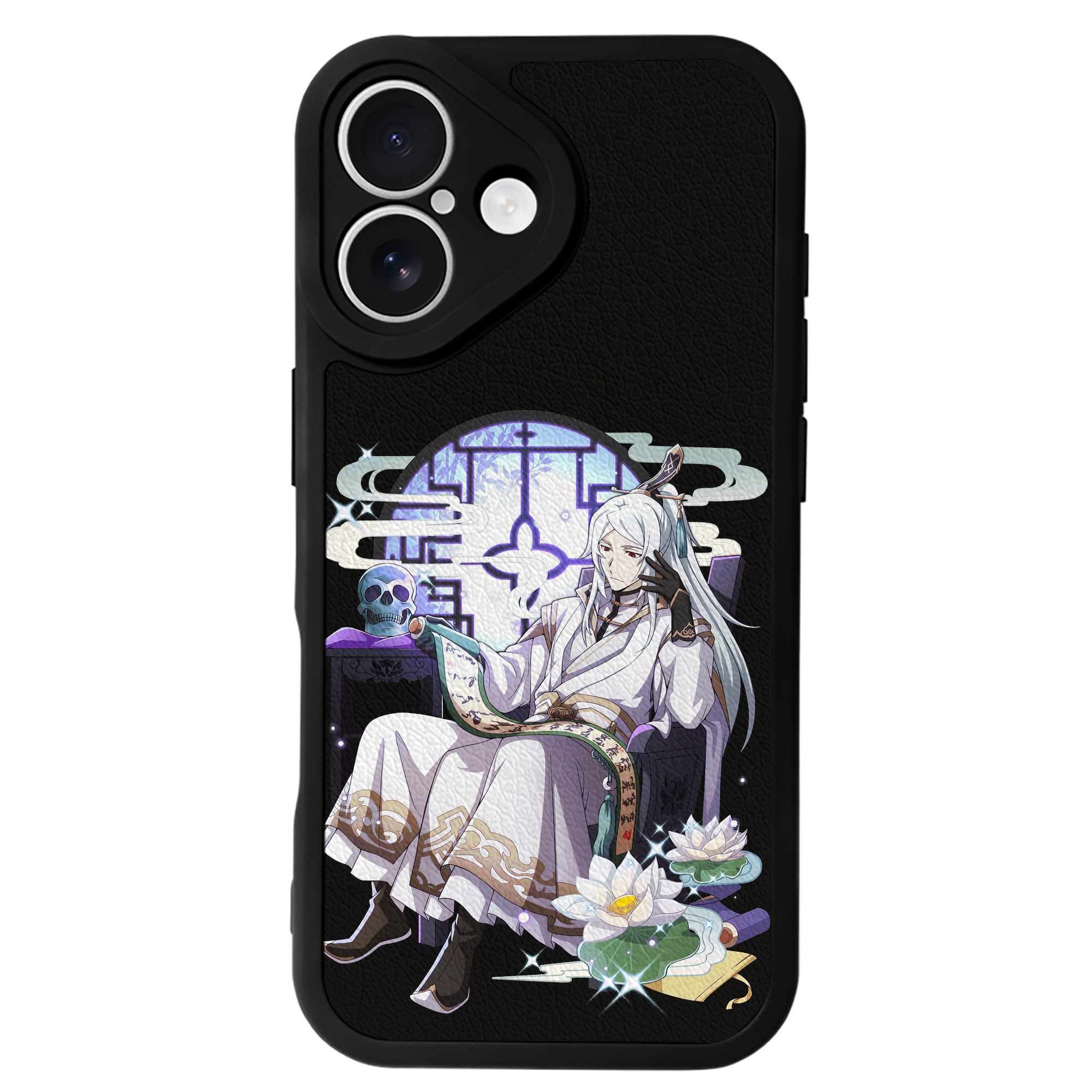 （画像用） 文豪ストレイドッグス Bungo Stray Dogs 【iPhone 16シリーズ対応】シリコンスマホケース（レザー調） 材質：シリコン